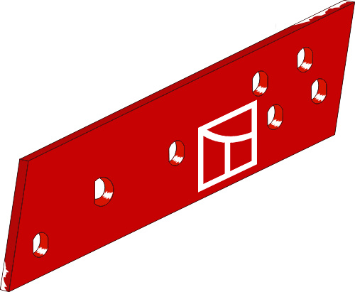 Anlage - rechts geeignet für: Vogel u. Noot Pflugteile