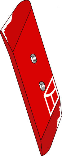 Wechselspitze 65x14 - links geeignet für: Vogel u. Noot Körper Typ WY400 - Alte Ausführung