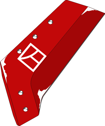 Wechselspitzenschar - 14'' - links geeignet für: Vogel u. Noot Körper Typ WY400 - Alte Ausführung