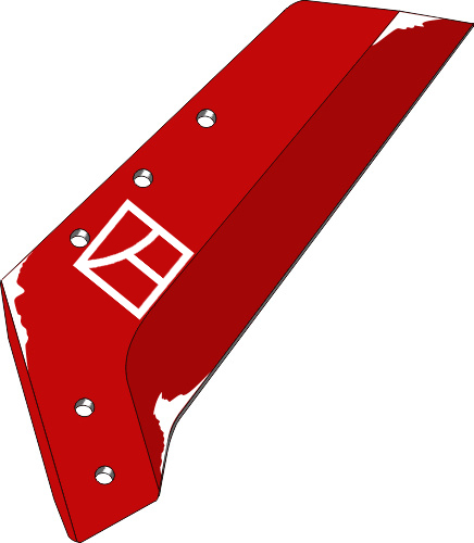 Wechselspitzenschar - 18'' - links geeignet für: Vogel u. Noot Körper Typ WST430