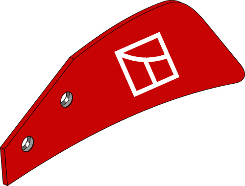 Einlegeblech - links geeignet für: Vogel u. Noot Körper Typ WY400 - Alte Ausführung