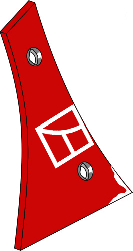 Streichblech-Vorderteil - links geeignet für: Amazone Pflugteile