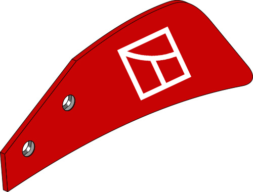 Einlegeblech - links geeignet für: Amazone Pflugteile