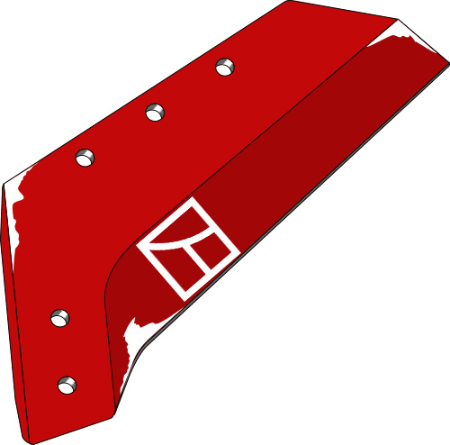 Wechselspitzenschar - 16'' - links geeignet für: Amazone Pflugteile