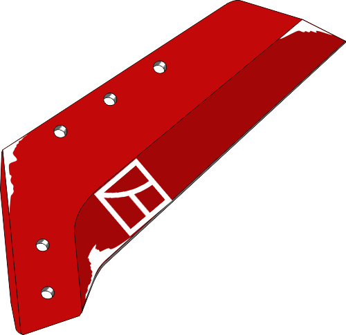 Wechselspitzenschar - 18'' - links geeignet für: Amazone Körper Typ WL430