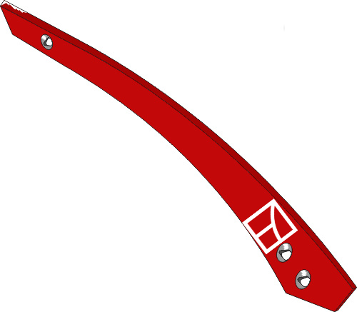 Streichblech-Streifen - rechts geeignet für: Pöttinger plow parts