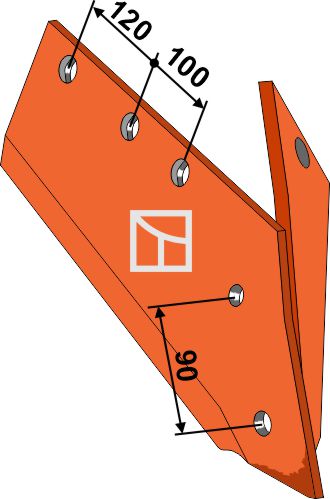 Reja de punta reversible - derecha geeignet für: Naud Cuerpo H54A