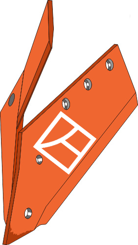 Reja de punta reversible con cuchilla - izquierda geeignet für: Naud Cuerpo H54A