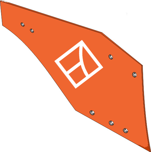 Streichblech einteilig - rechts geeignet für: Naud Körper Typ C31A