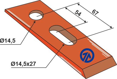 Keil 3° - SERIE 410 geeignet für: Kliny do adapterów do szybkiej wymiany z blokadą przed utratą