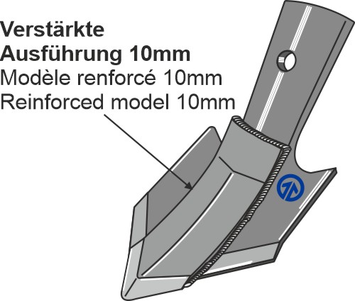 Schnell-Wechsel-Schar - 140mm geeignet für: Schnell-Wechsel-Schare - SERIE 410 - 8mm