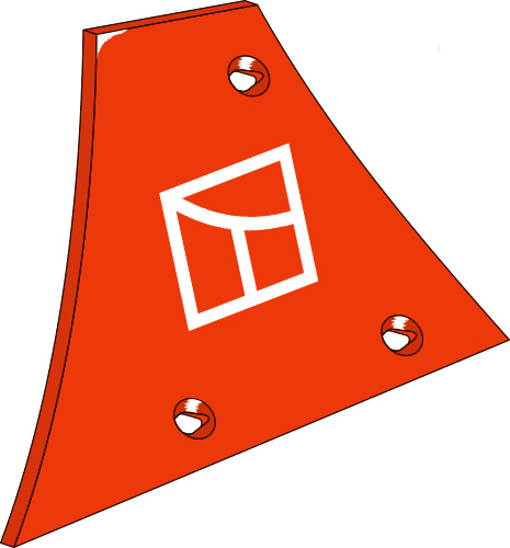 Streichblech-Vorderteil - links geeignet für: Niemeyer Körper Typ ESH15G