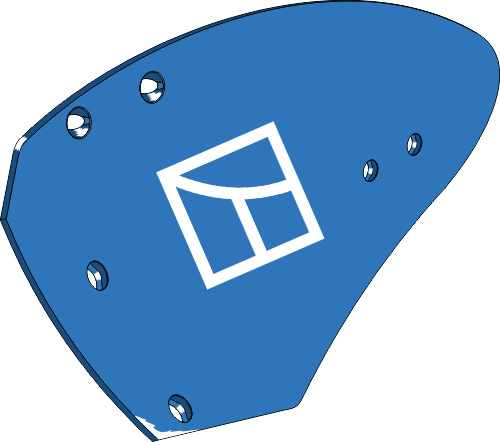 Streichblech-Hinterteil NK36HL - links geeignet für: Frost Körper Typ NK36