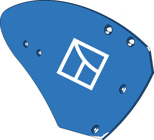 Streichblech-Hinterteil NK40HR - rechts geeignet für: Frost Körper Typ NK40