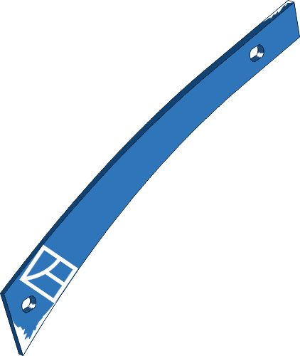 Streichblech-Streifen L3/1 L - links geeignet für: Frost Körper Typ ST - 12mm