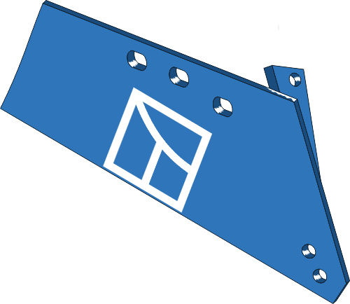 Wechselspitzenschar MW240R - rechts geeignet für: Frost Körper Typ HW240