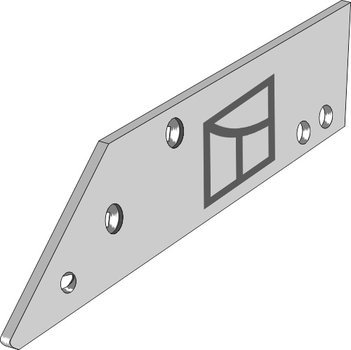 Anlage - rechts geeignet für: Fiskars Körper Typ KH