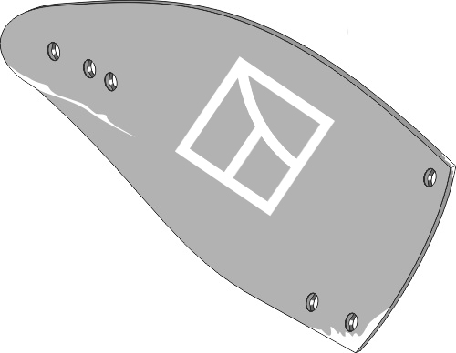 Rabe Typ korpusu pługa BP-233 OS