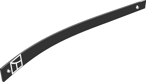 Streichblech-Streifen - links geeignet für: Pöttinger Körper Typ 35WSS