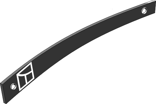 Streichblech-Streifen - links geeignet für: Pöttinger Körper Typ 35WSS