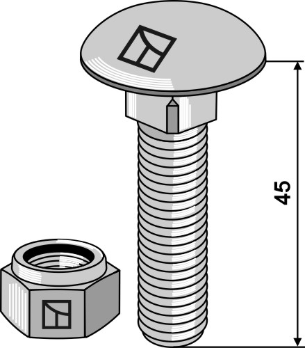 Vogel u. Noot Ploeglichaam type WY400 - Alte  Ausführung