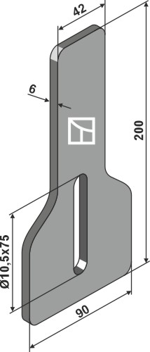 Abstreifer geeignet für: Bednar