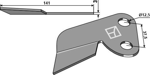 Abstreifer für Drillmaschinen