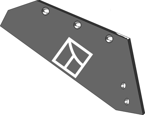 Wechselspitzenschar - rechts geeignet für: Krone Körper Typ KG 101