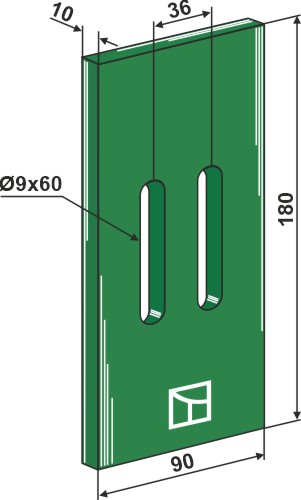 Greenflex Kunststoff-Abstreifer für Packerwalzen geeignet für: Dutzi răzuitoare din plastic Greenflex