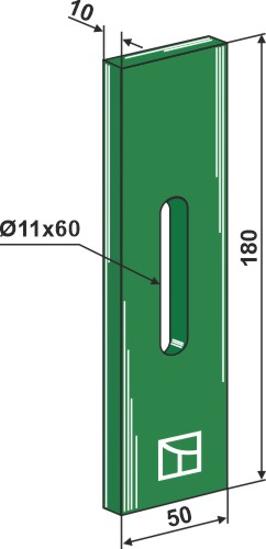 Greenflex Kunststoff-Abstreifer für Packerwalzen geeignet für: Sicma Пластмассовые чистики 