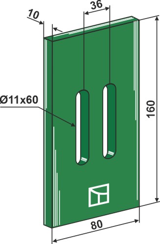 Greenflex Kunststoff-Abstreifer für Packerwalzen geeignet für: Sicma rascadores de plástico Greenflex