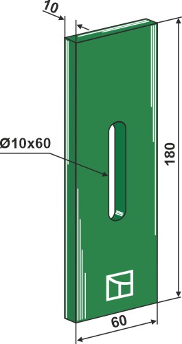 Greenflex Kunststoff-Abstreifer für Packerwalzen geeignet für: Sicma Пластмассовые чистики 