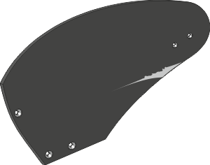 Rister - links geeignet für: ER.MO Ploegdelen 