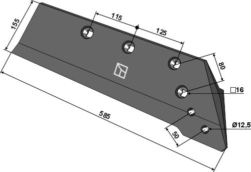 Moro Aratri Peças para charruas