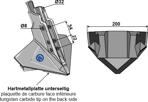 Saatinjektor geeignet für: Accesorii - BOURGAULT