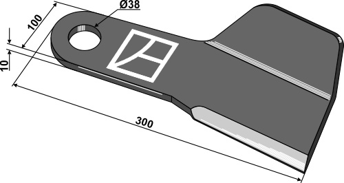 Messer, links geeignet für: Spearhead Facas, facas Y, martelos, facas esquerdas, 