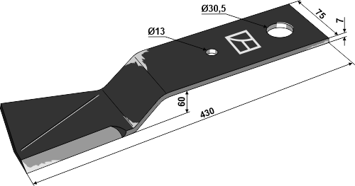 Schlegel - links geeignet für: Major Y-blades, flails, pruning hammers, pruning hammer PTA