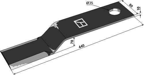 Schlegel geeignet für: Major Y-blades, flails, pruning hammers, pruning hammer PTA