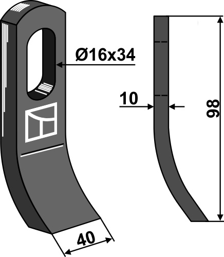 Schlegel geeignet für: Noremat Hamerklepels, hamerklepels Snel-wissel-system, Y-messen, klepels