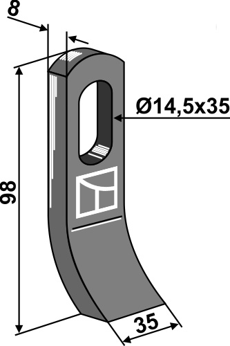 Schlegel geeignet für: Noremat Hamerklepels, hamerklepels Snel-wissel-system, Y-messen, klepels