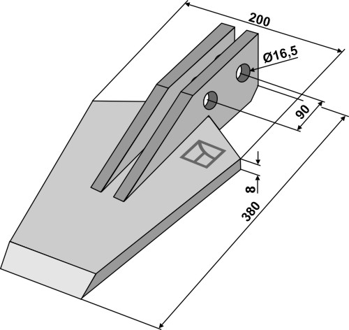 Gramegna Spades for digging machines