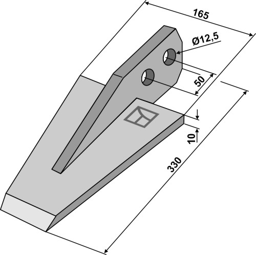 Tortella Skær for grubber/grave maskiner