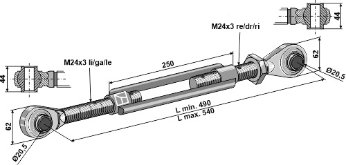 Various top-links