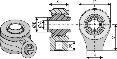 ball joint terminals for top-links