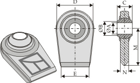 Lemken Ploeglichaam type B30