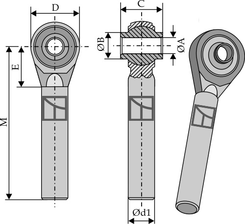 ball joint terminals for top-links