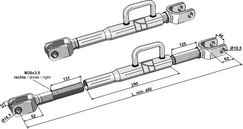 Adjustable levelling assembly