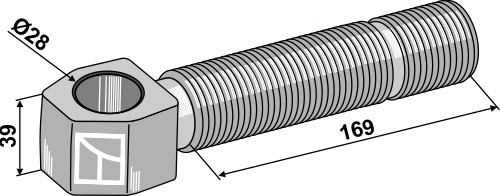 Accessories for swivelling tie-rods