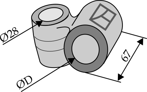 Accessoires for hydraulic top-links - New model