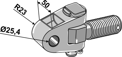 Accessoires for hydraulic top-links - New model